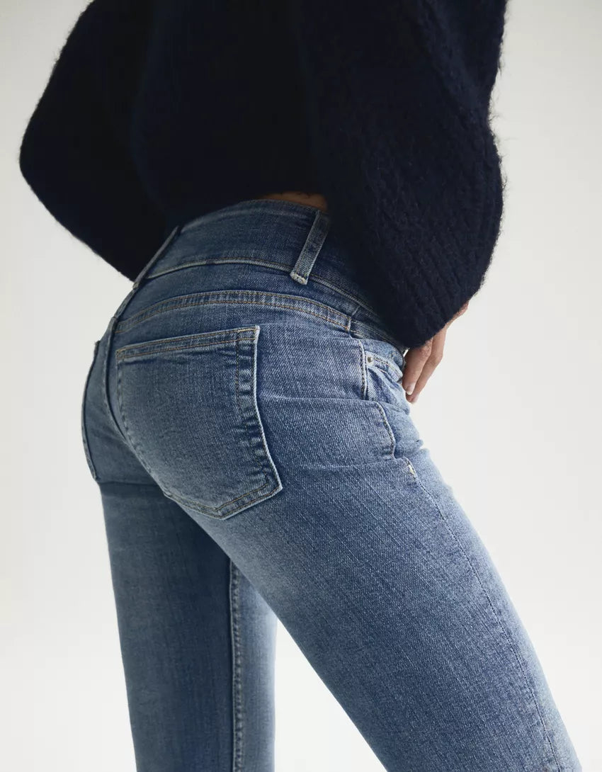 Low Rise Bootcut Jeans