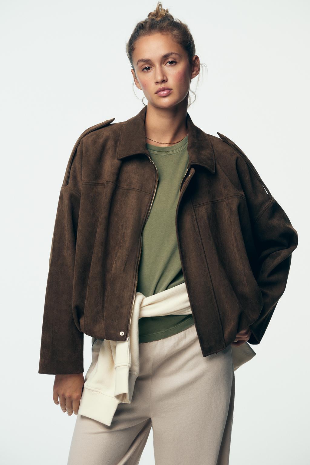 Meravant Suedine look Jacket