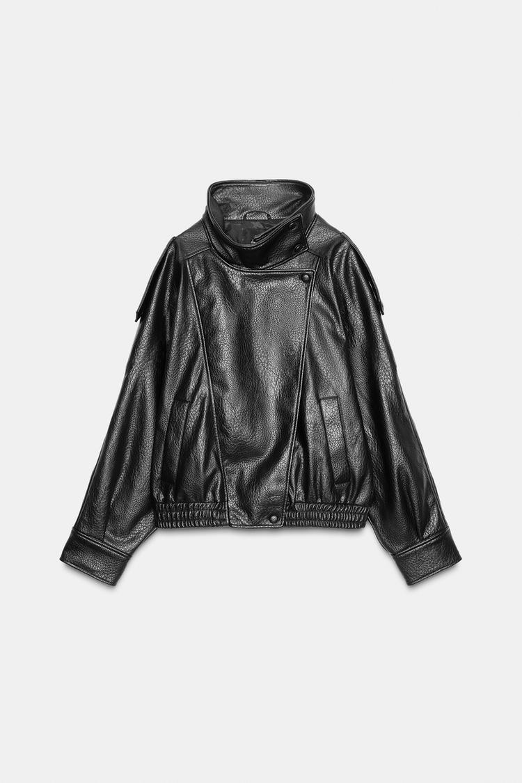 Meravant Midnight Leather Jacket