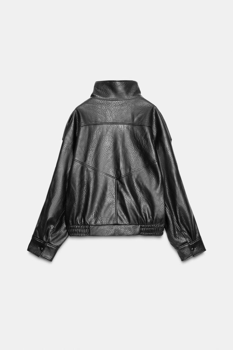 Meravant Midnight Leather Jacket