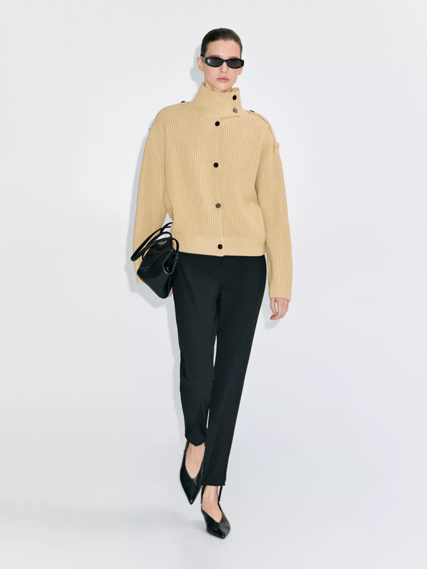 Meravant Aurea Ribbed Top