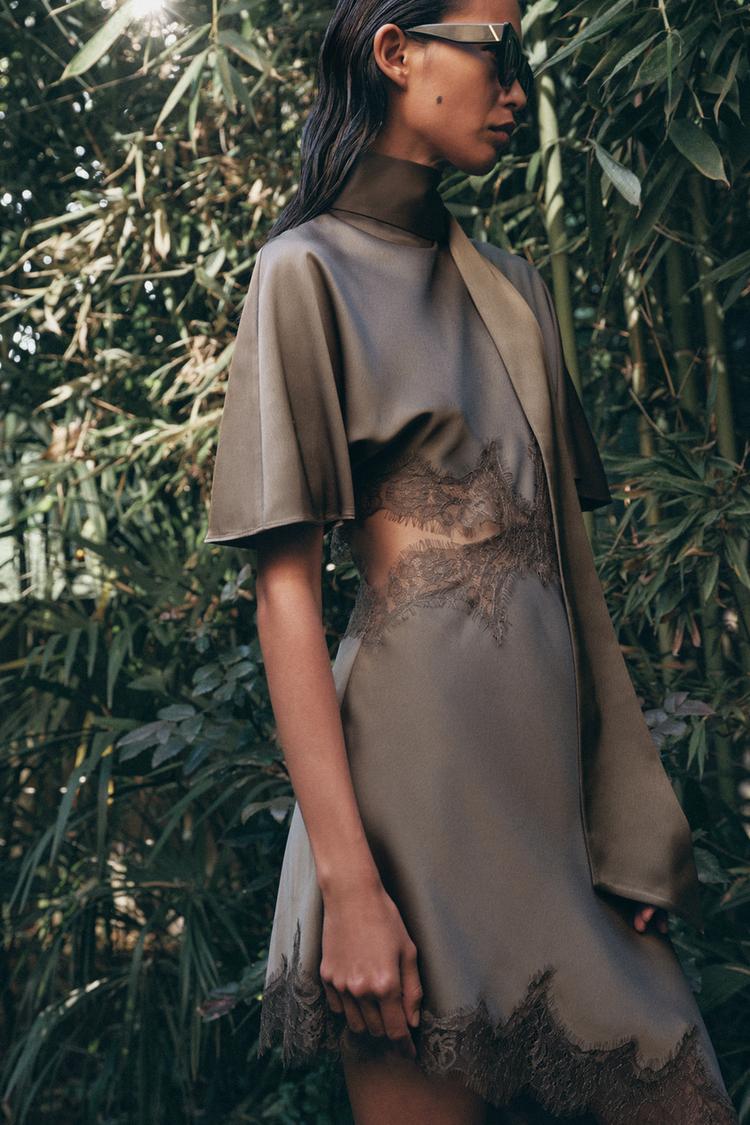 Elara Satin Midi