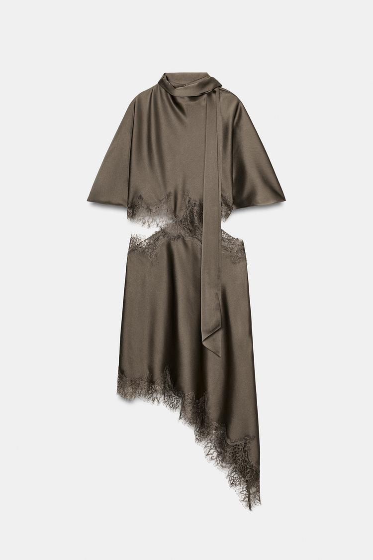 Elara Satin Midi