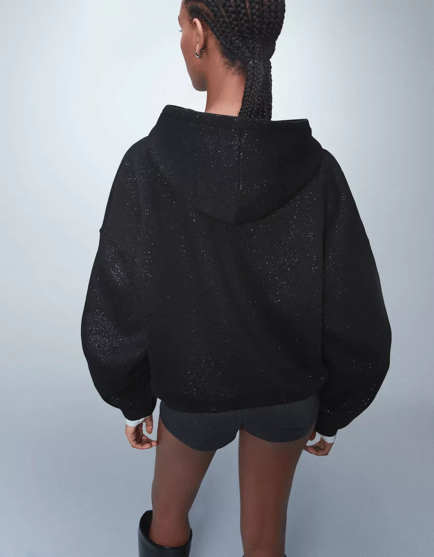 Everyday Hoodie with Glitter