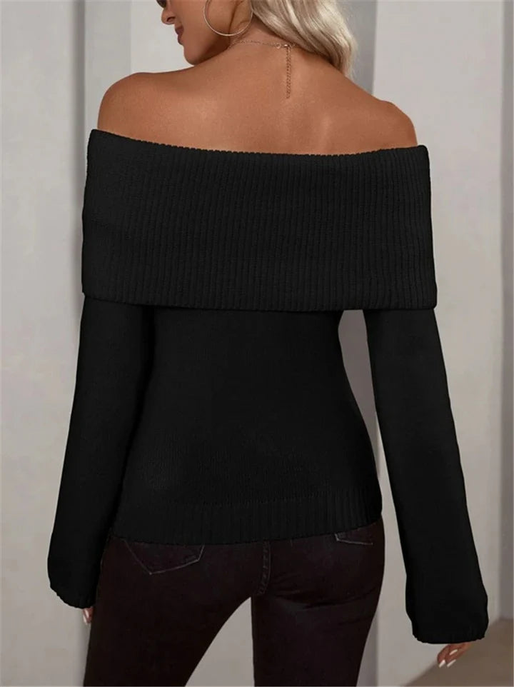 Meravant Off Shoulder Sweater
