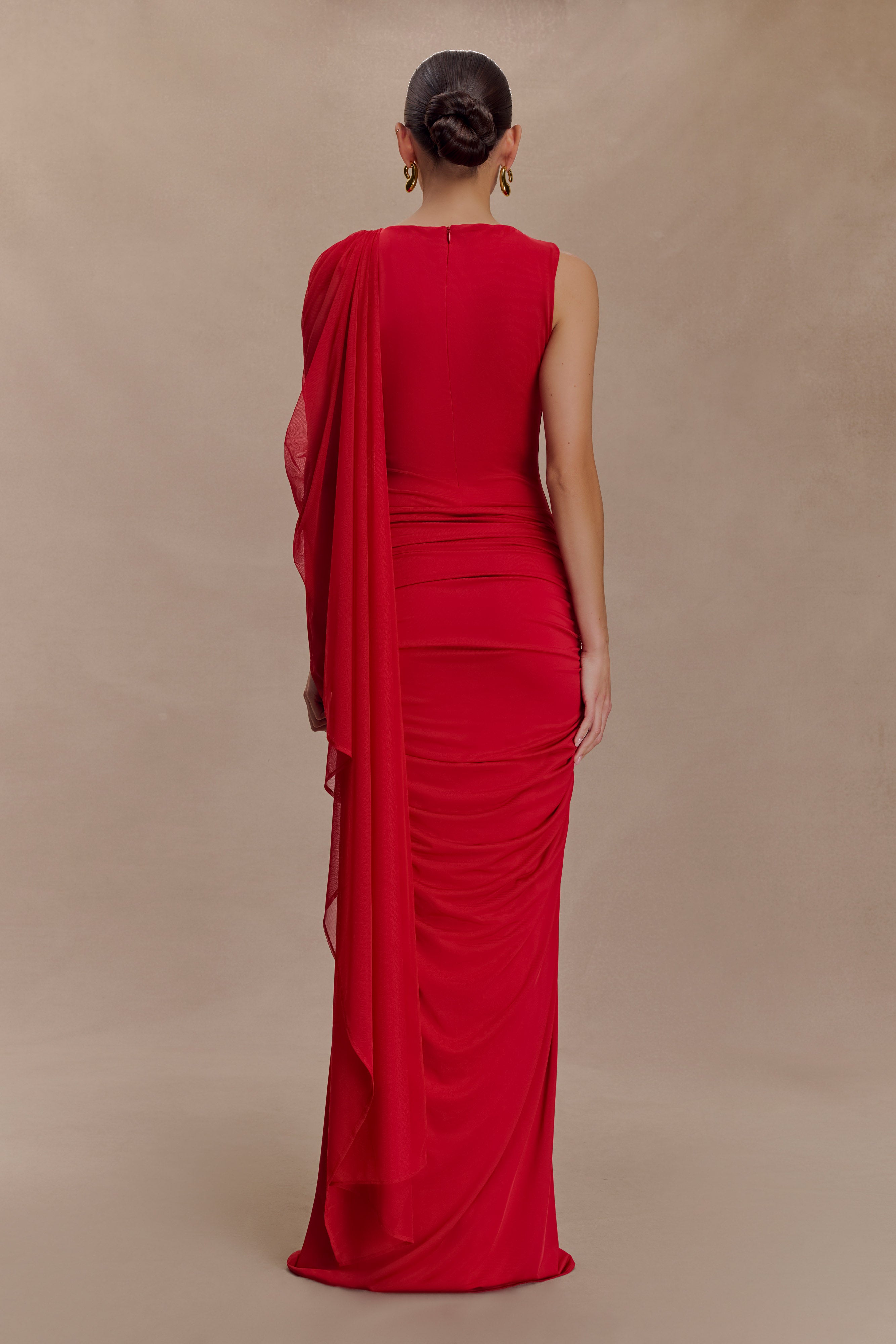 Ella Draped Maxi Dress