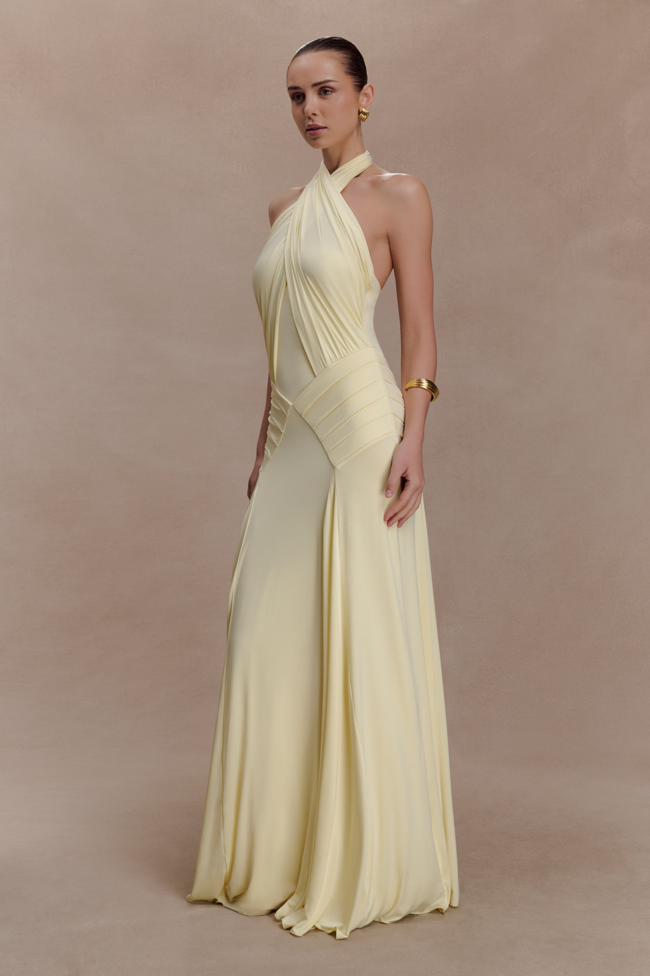 Solenne Drape Maxi