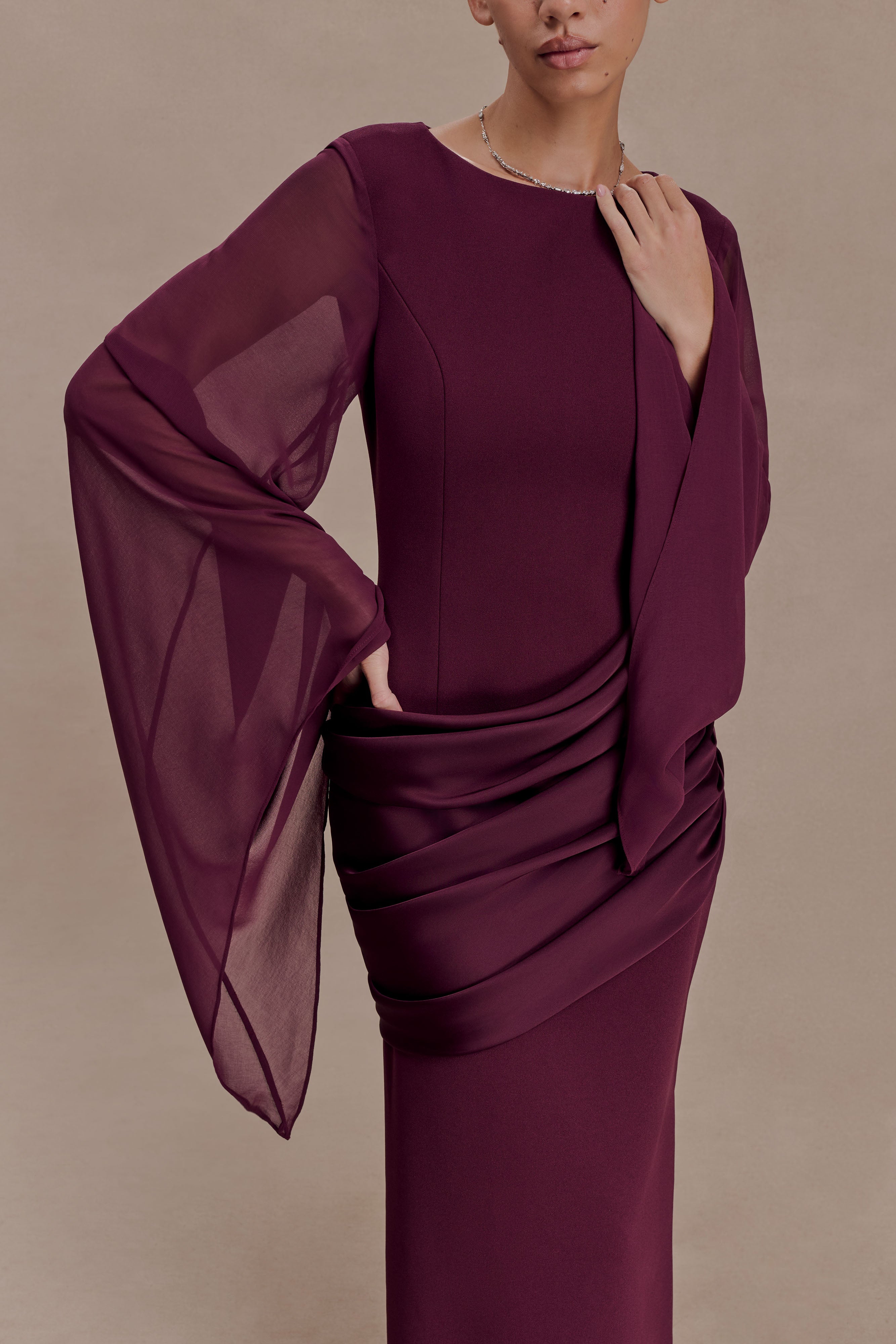 Virelle Drape Maxi