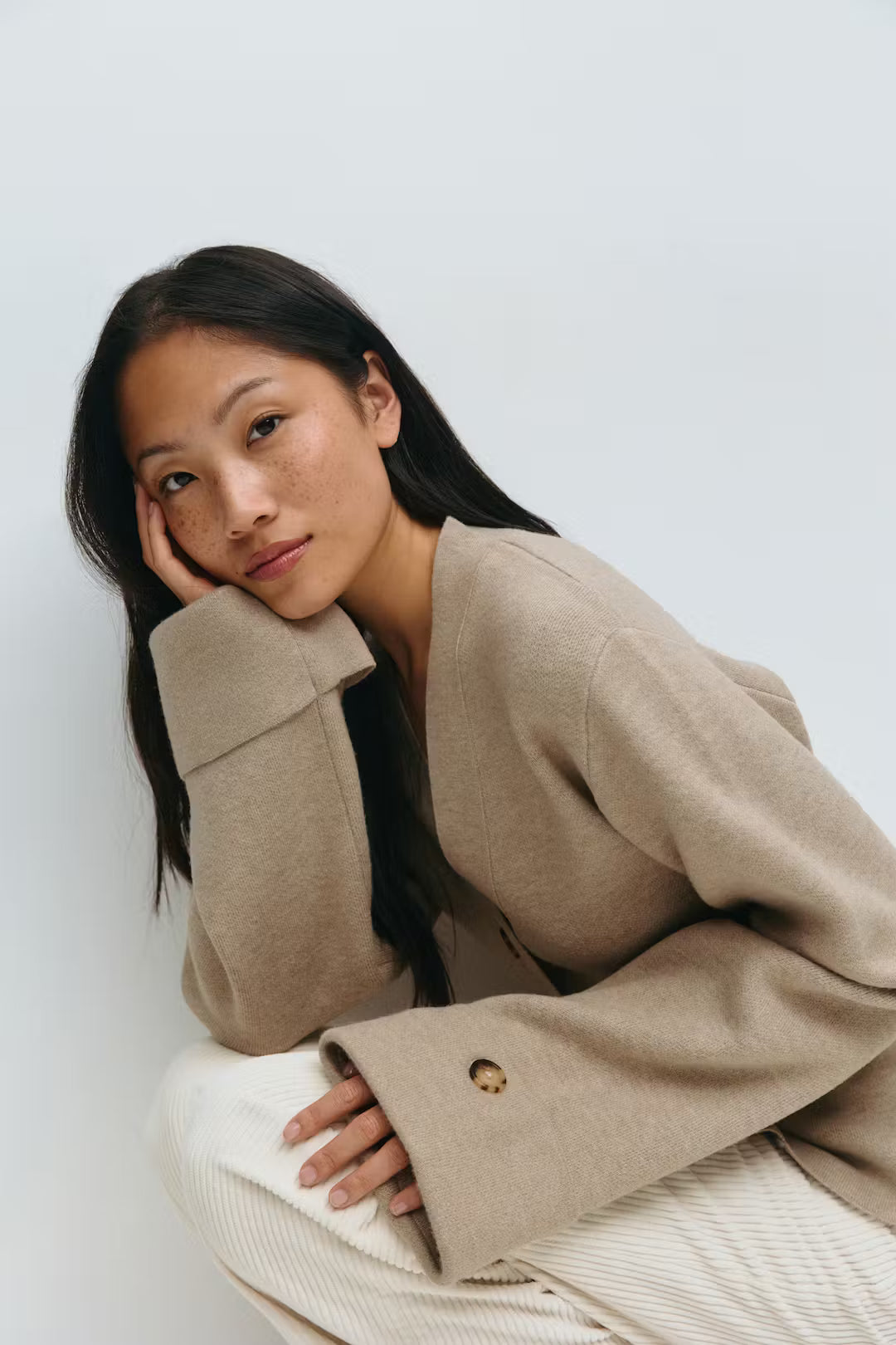 Meravant Knit Sculpt Cardigan