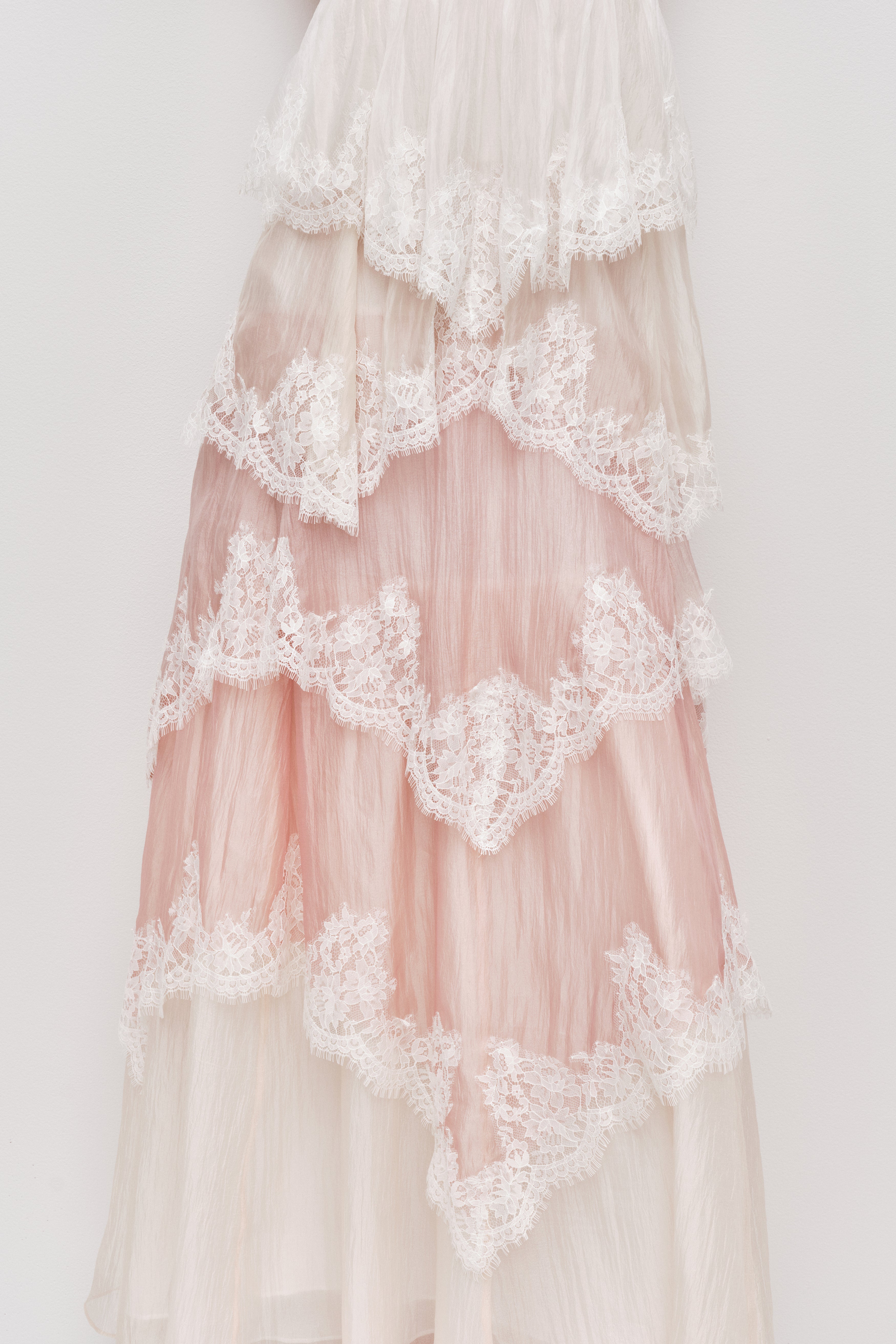 Marielle Lace Tier Maxi