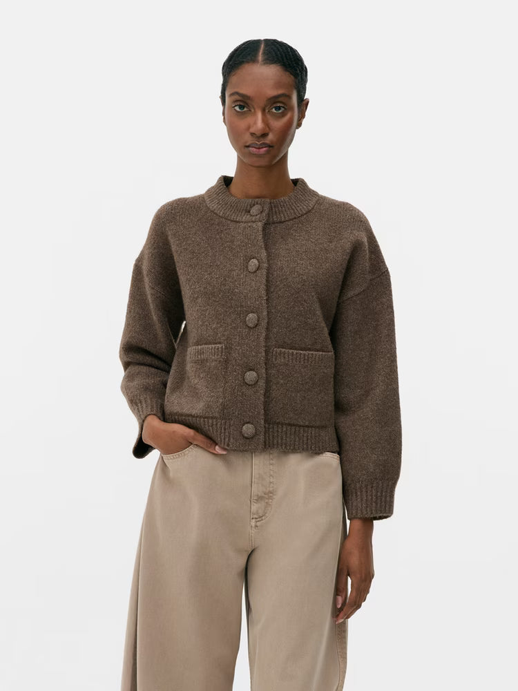 Meravant Knitted Bomber Cardigan