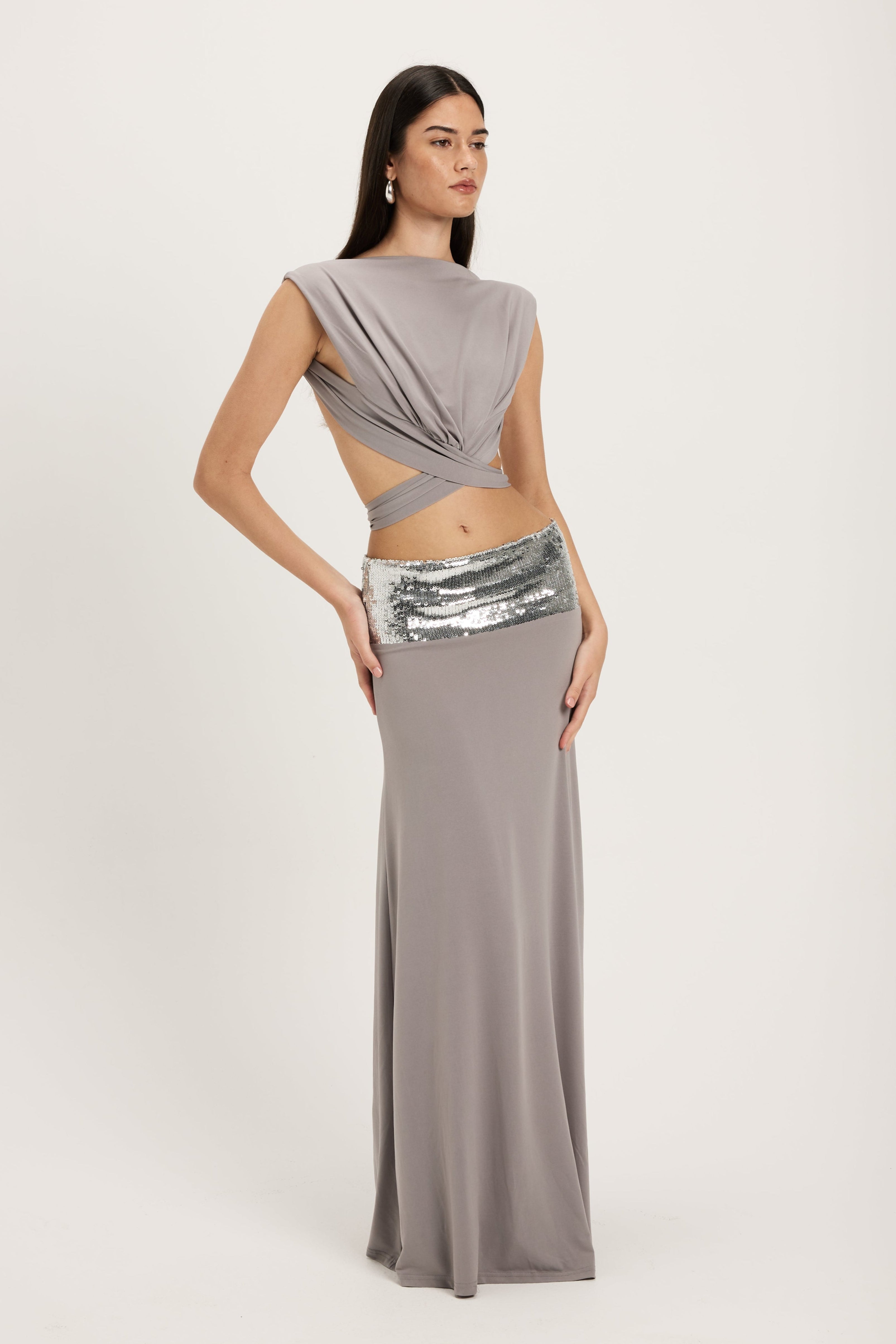 Isabella Sequin Maxi