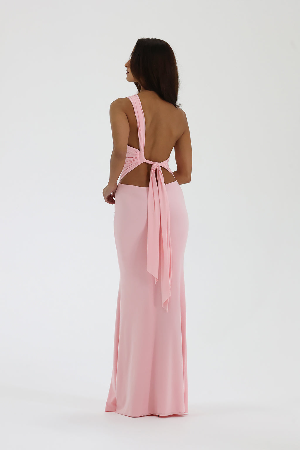 Seraya One-Shoulder Gown