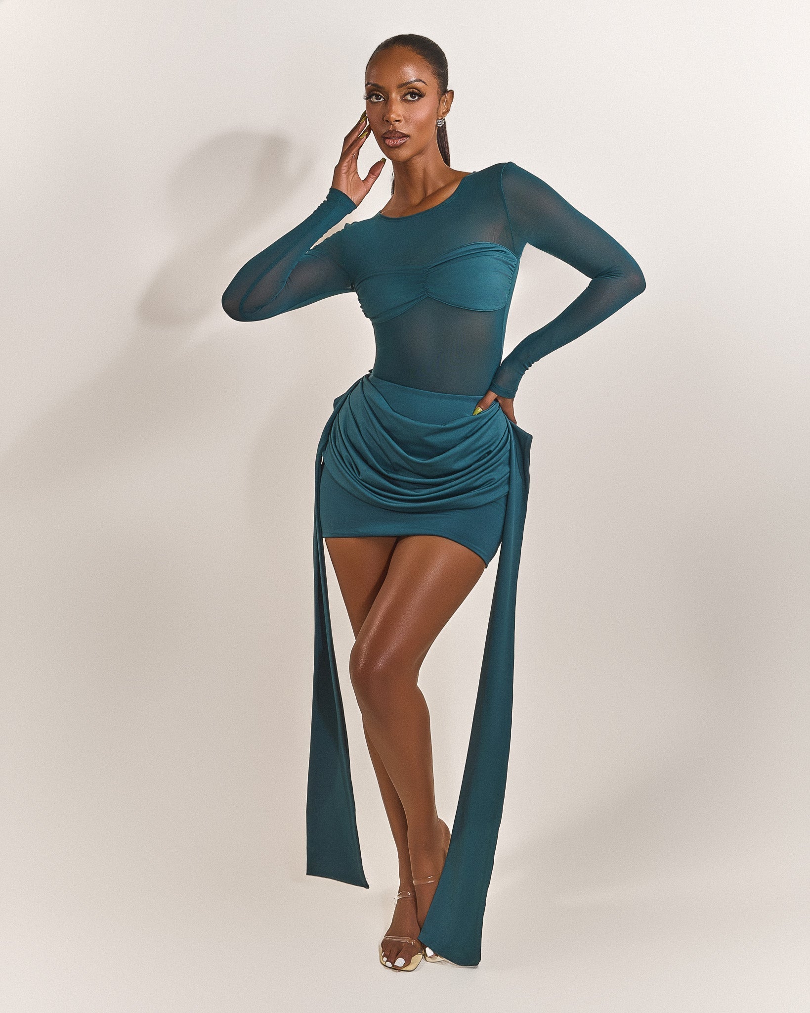 Nysera Sheer Drape Mini