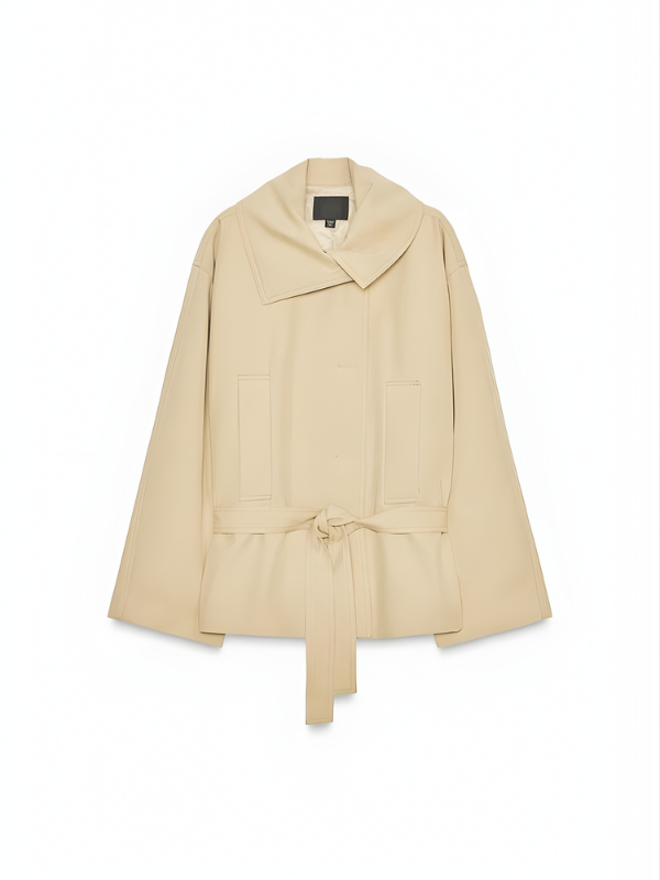 Contour Belted Trench