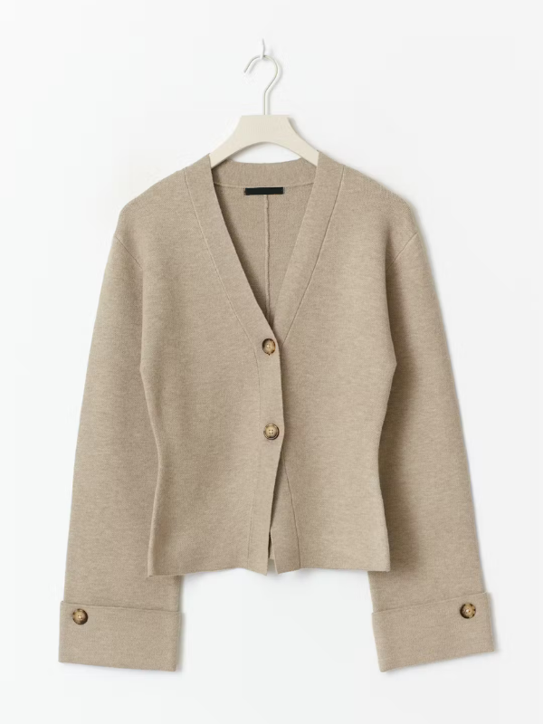 Meravant Knit Sculpt Cardigan