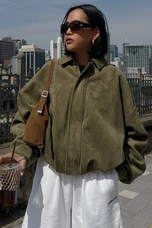Meravant Suedine look Jacket