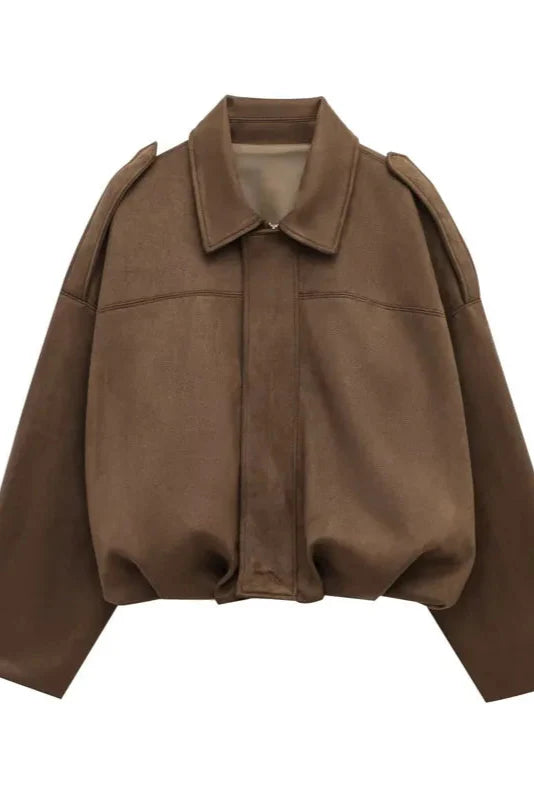 Meravant Suedine look Jacket