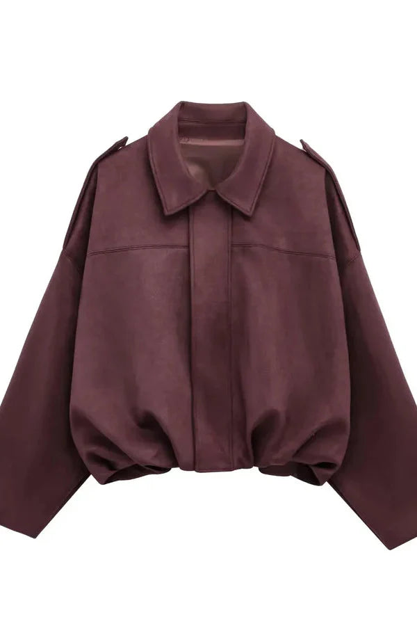 Meravant Suedine look Jacket