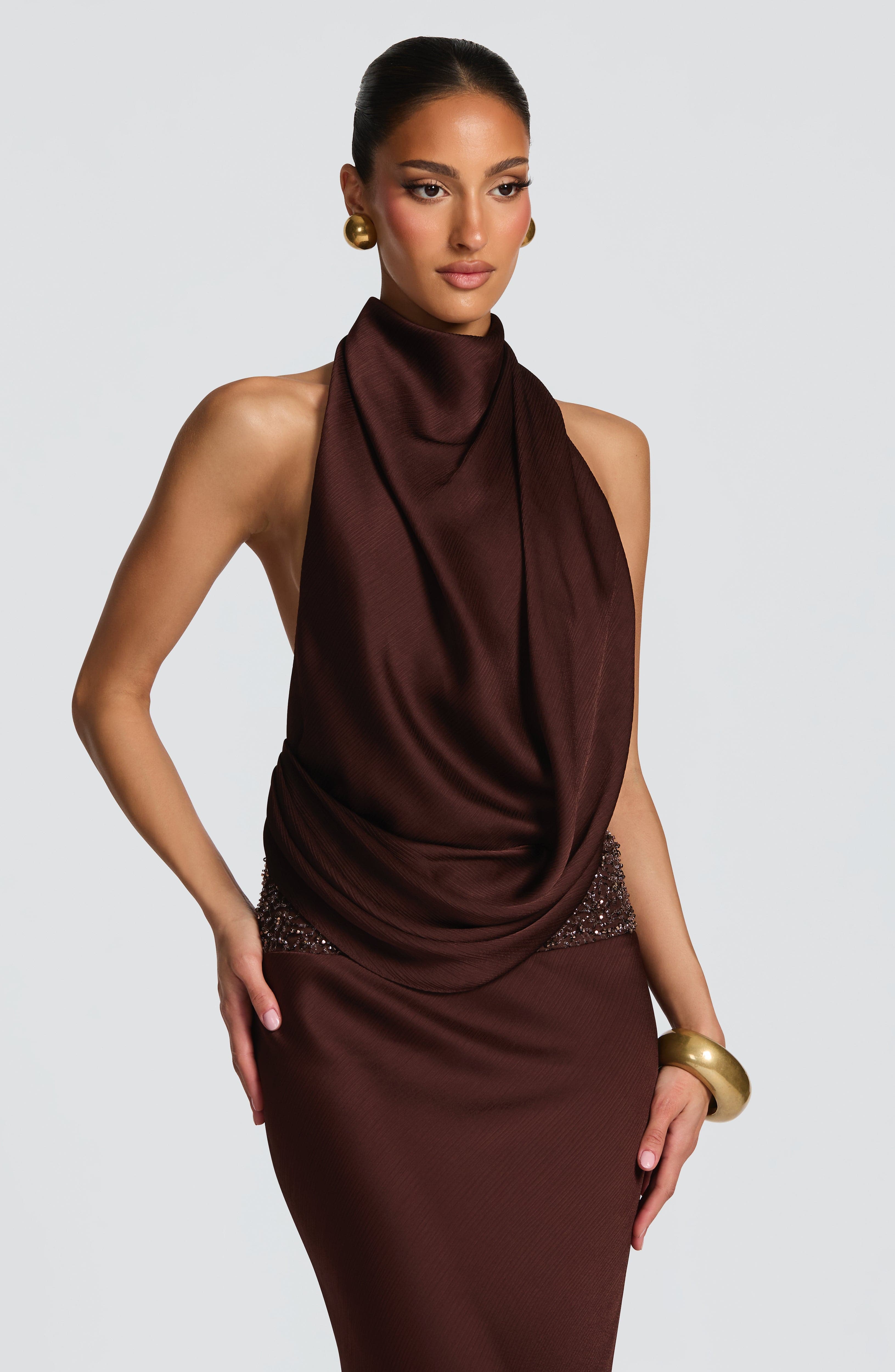 Noiré Halter Maxi
