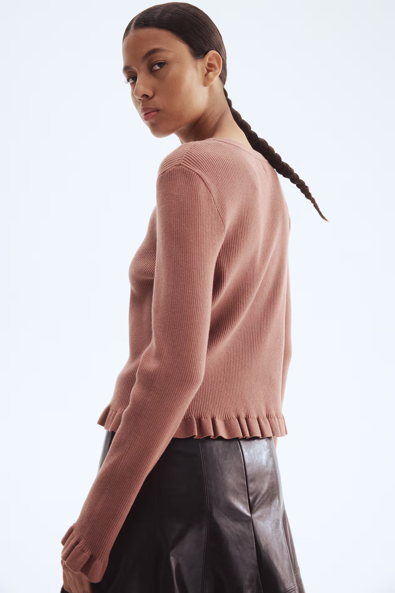 Meravant Ribbed Cardigan