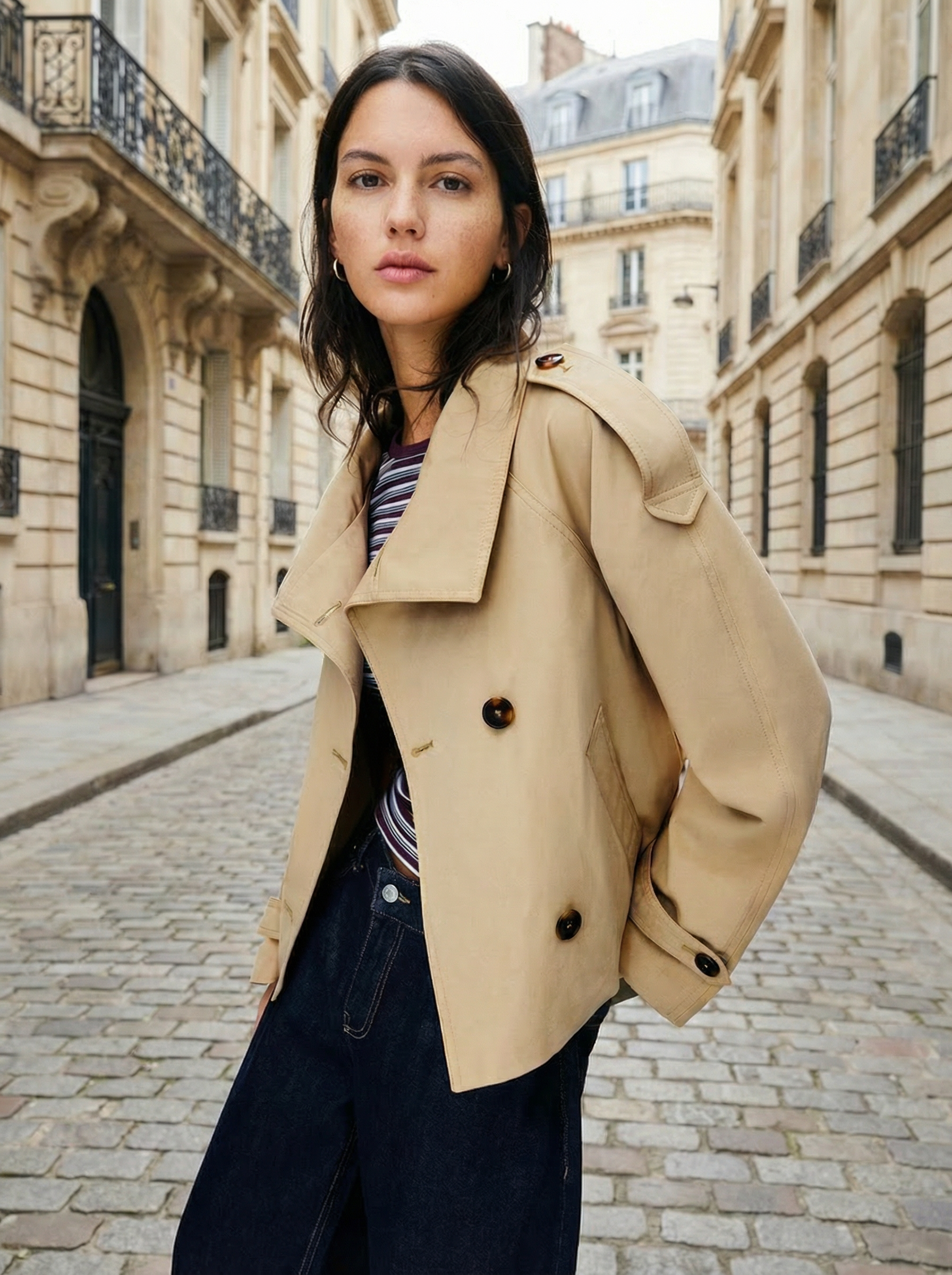 Meravant Ember Trench Coat