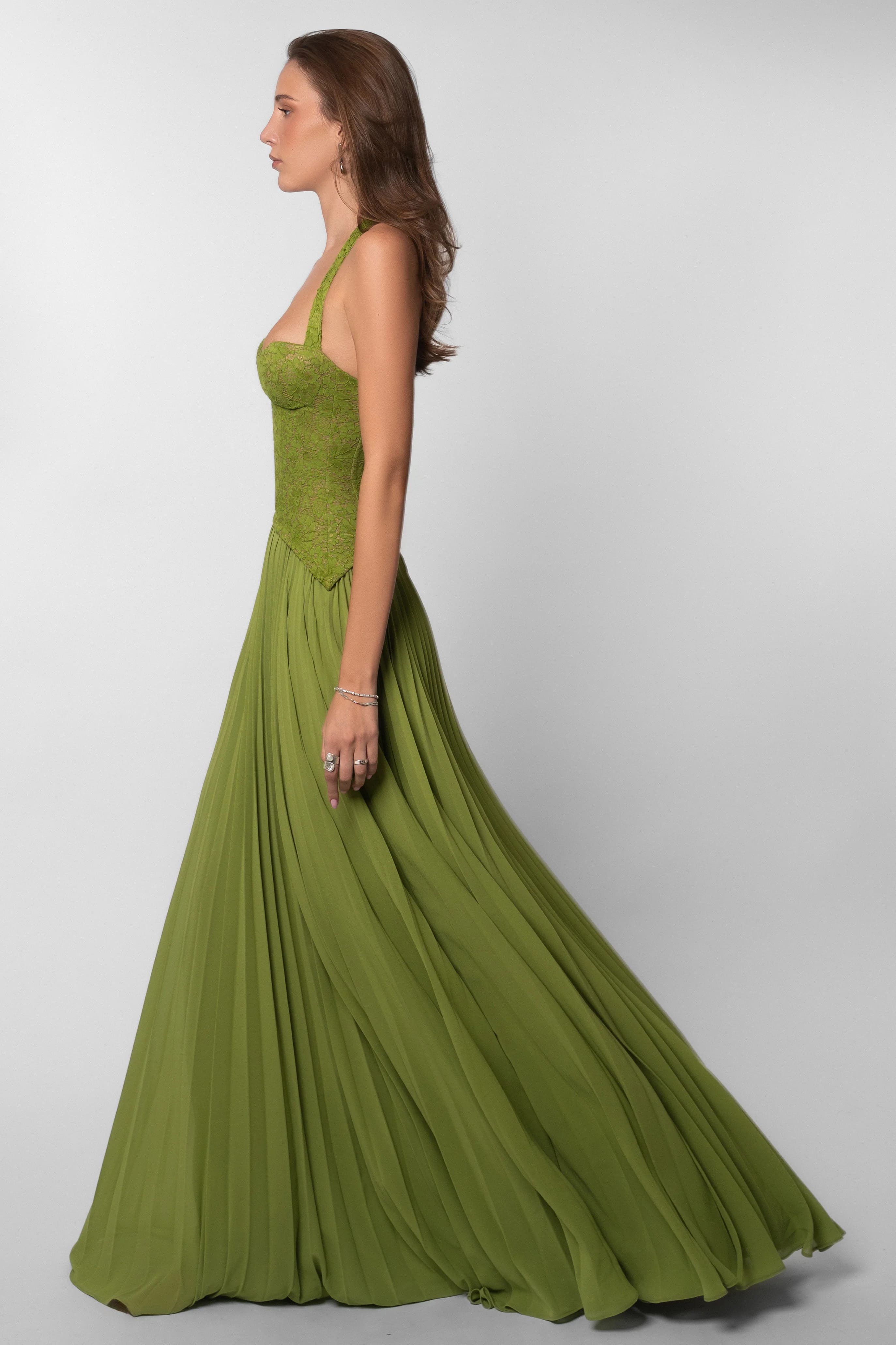 Adele Halter Maxi Dress