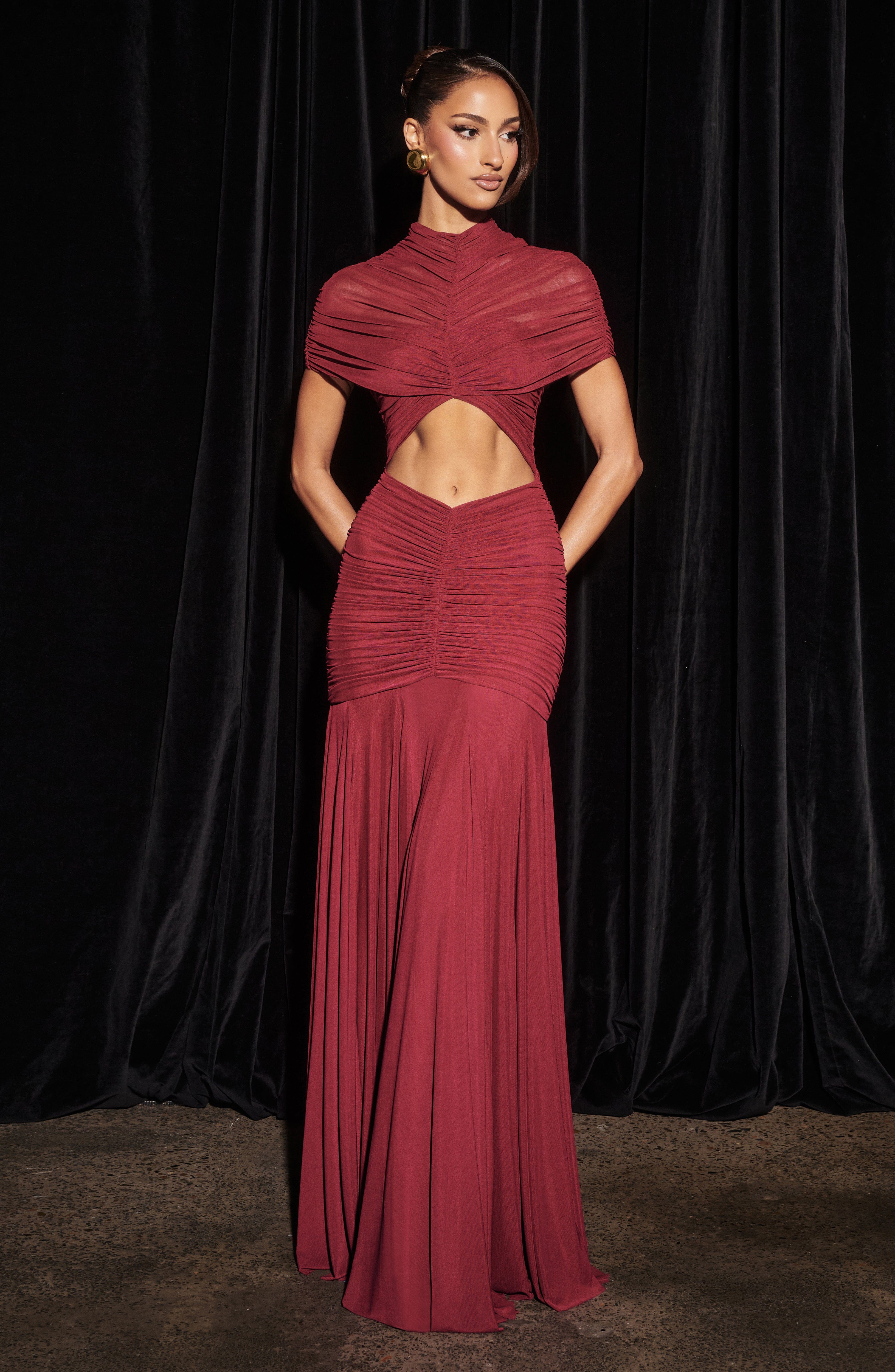 Freya Ruched Maxi