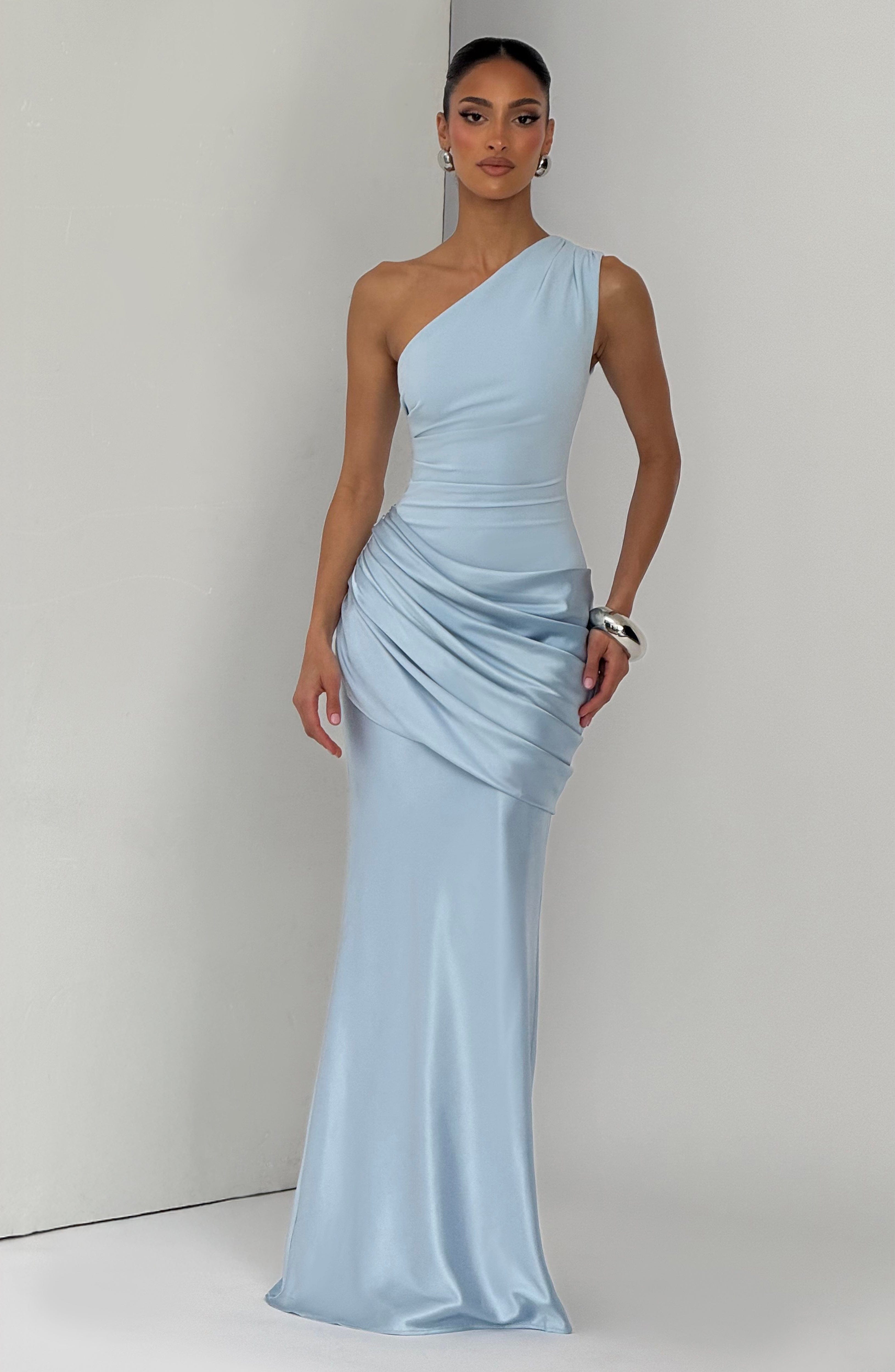 Plum Brown Maxi Gown