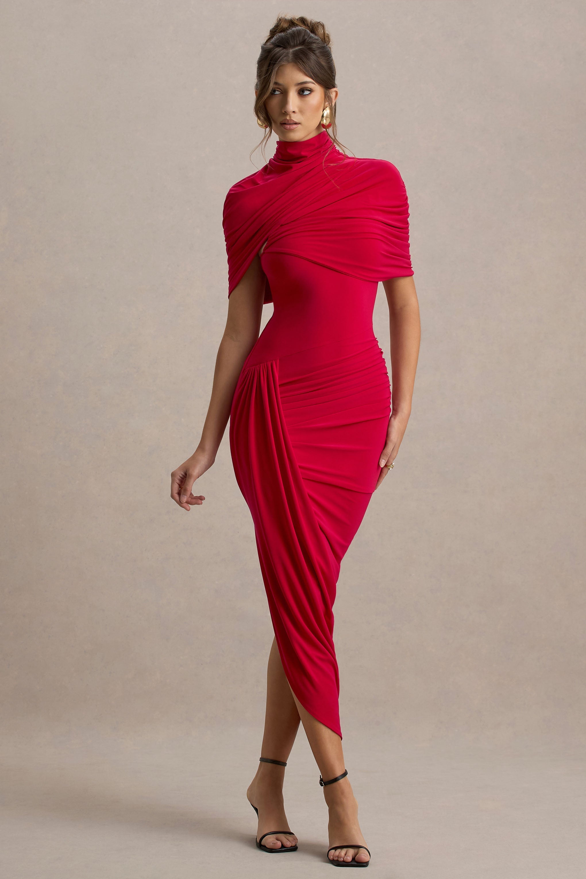 Elyndra Drape Midi