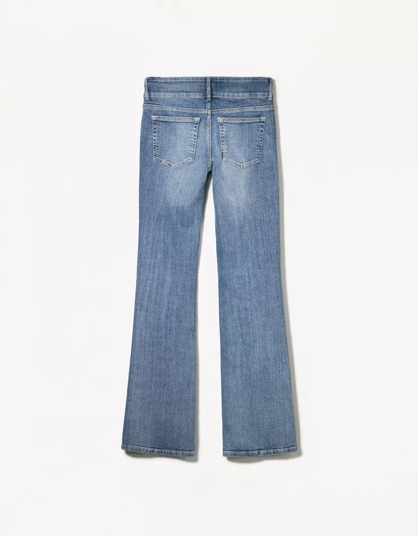 Low Rise Bootcut Jeans