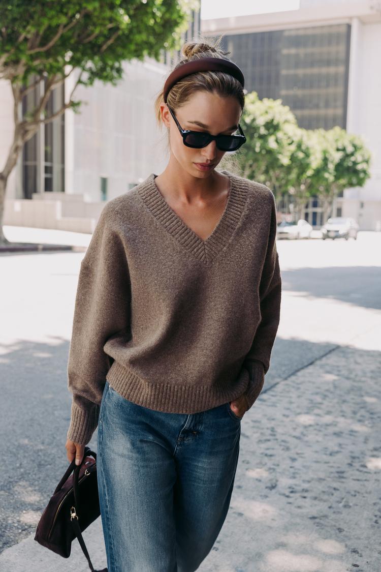 Soft V-Neck Sweater