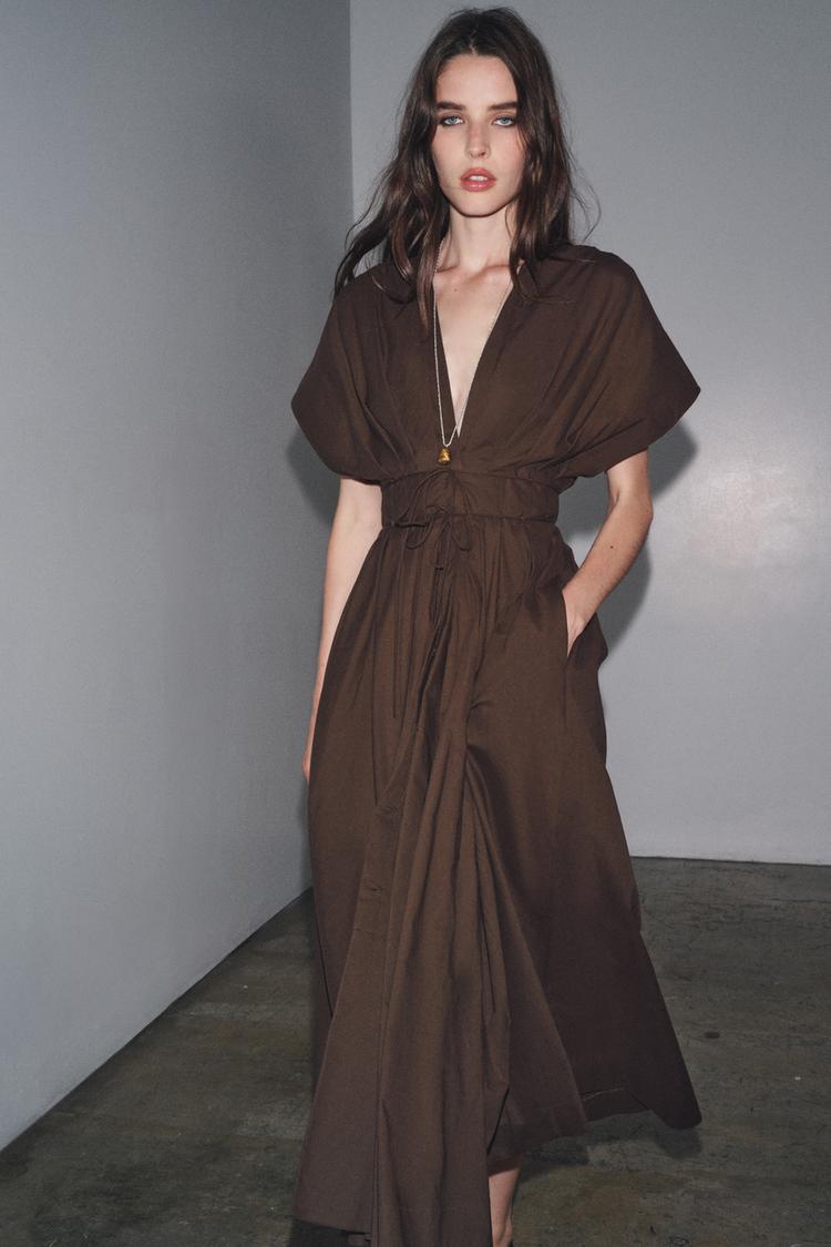 Willow Ember Midi Dress