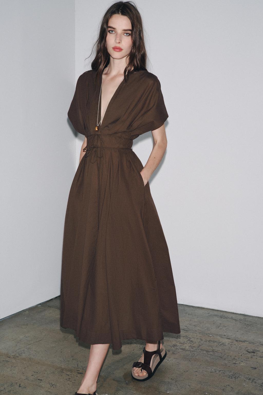 Willow Ember Midi Dress