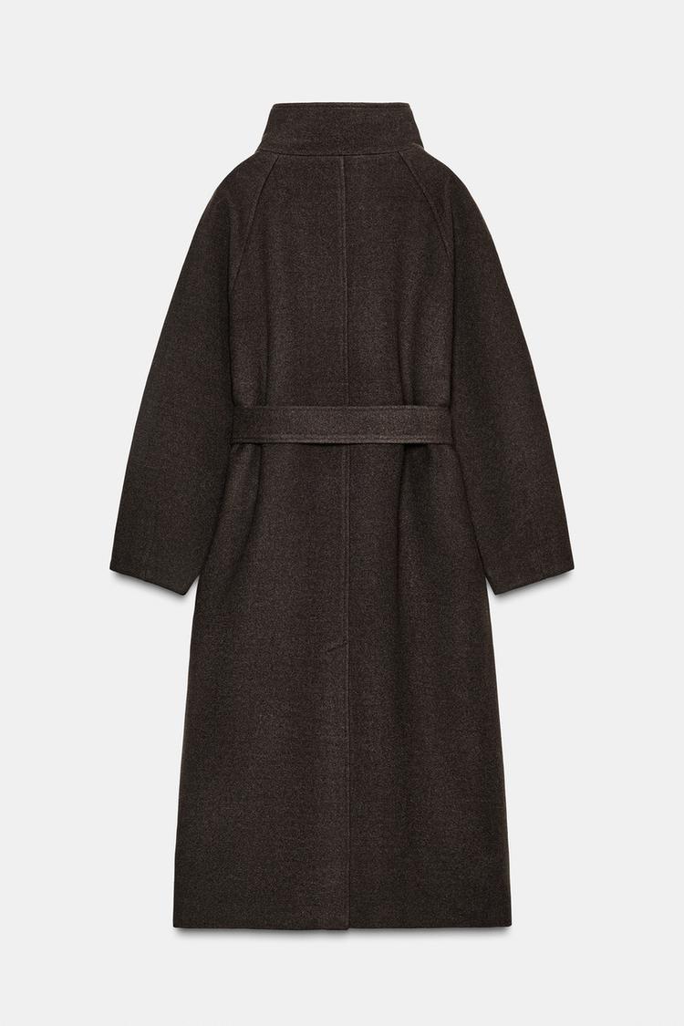 Coffee Brown Belted Maxi