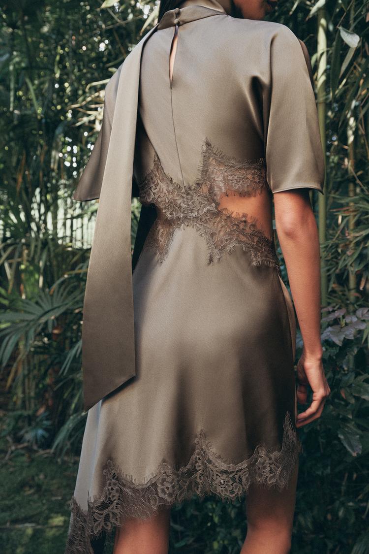 Elara Satin Midi