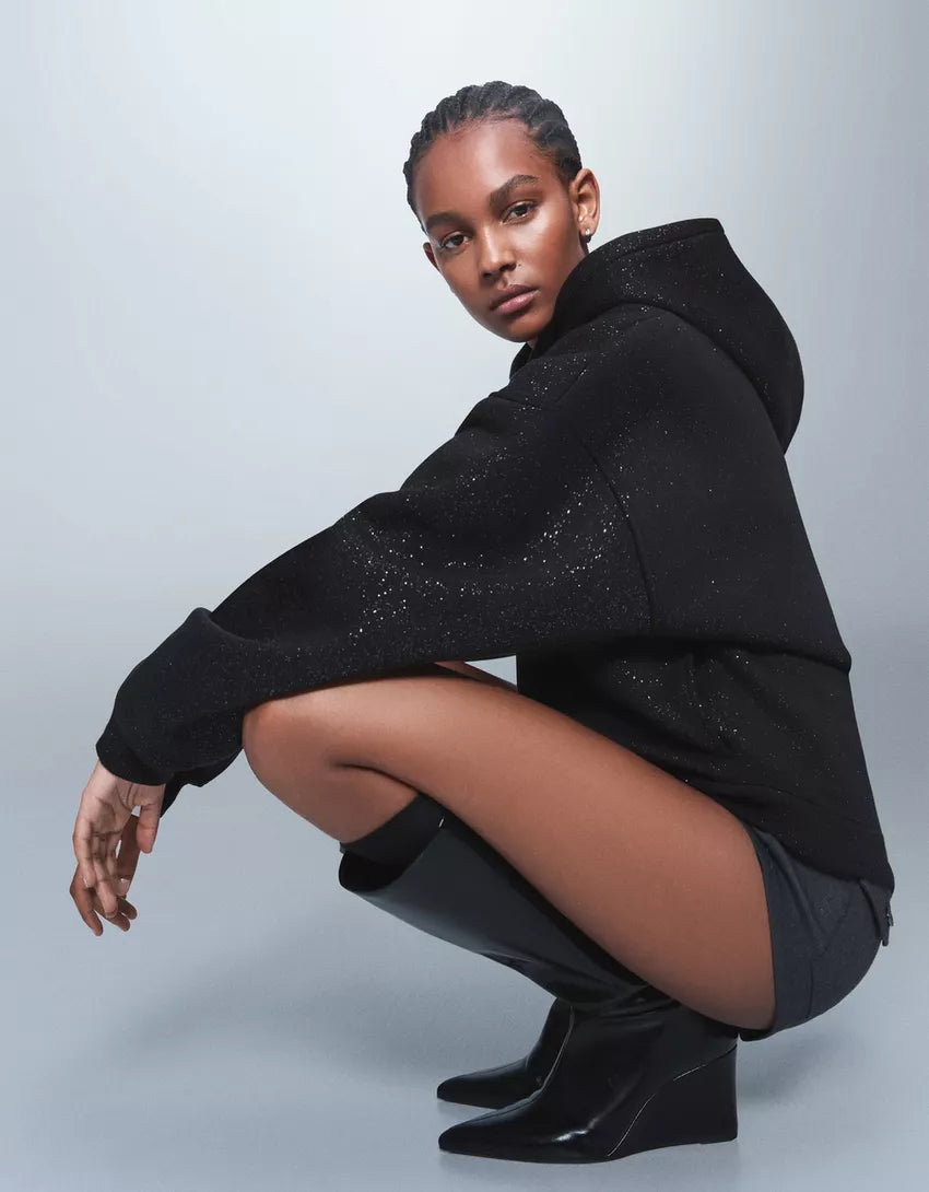 Everyday Hoodie with Glitter