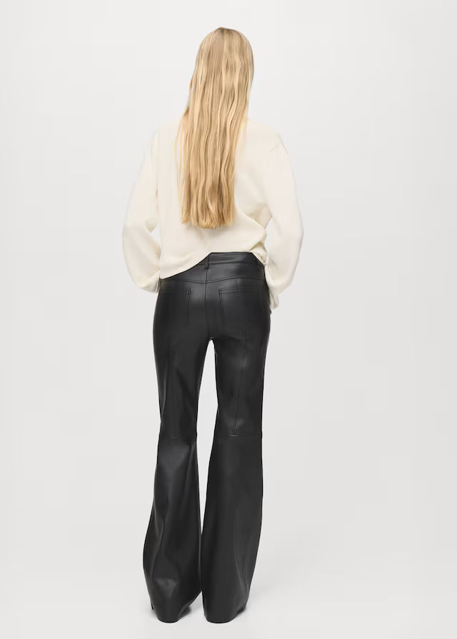 Meravant Maple Leather Trousers