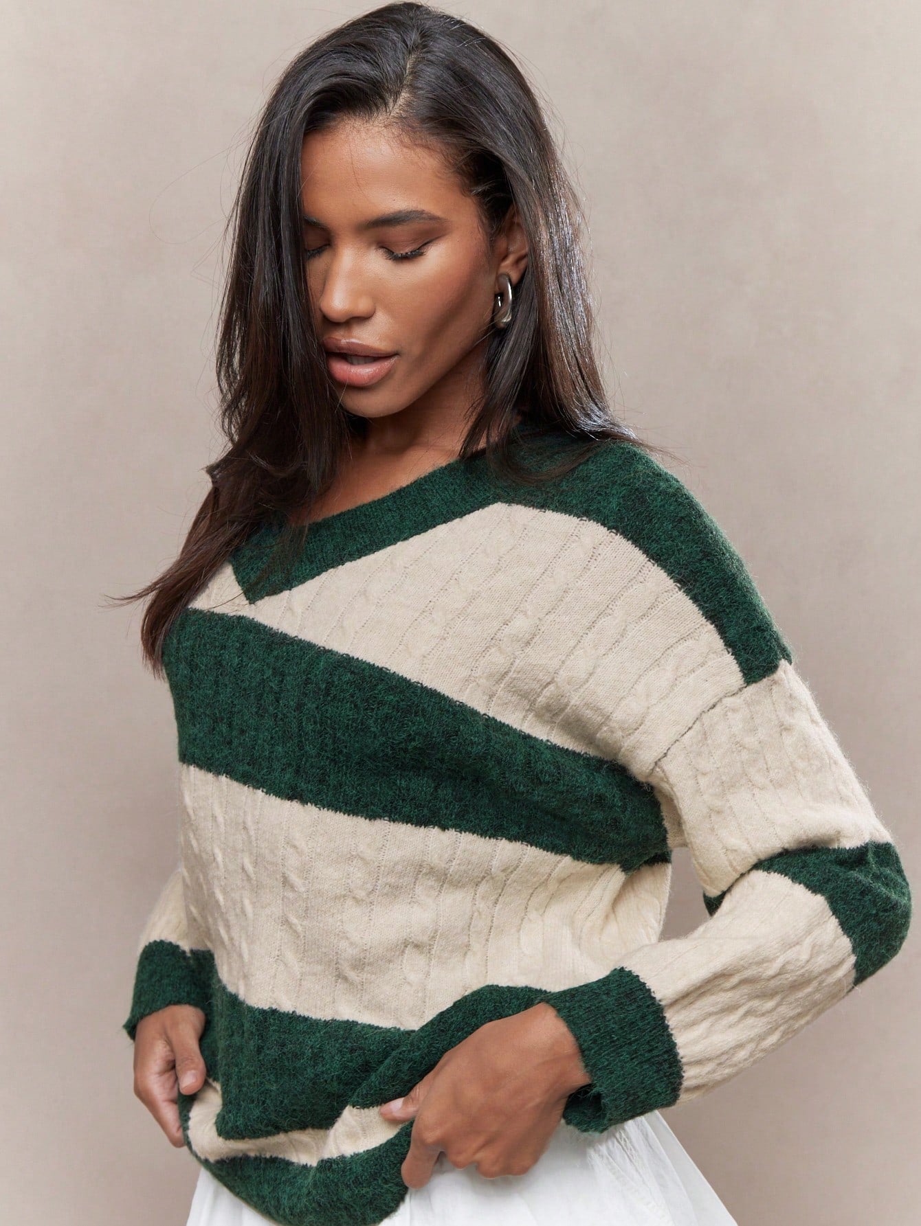 Meravant Color Block Sweater