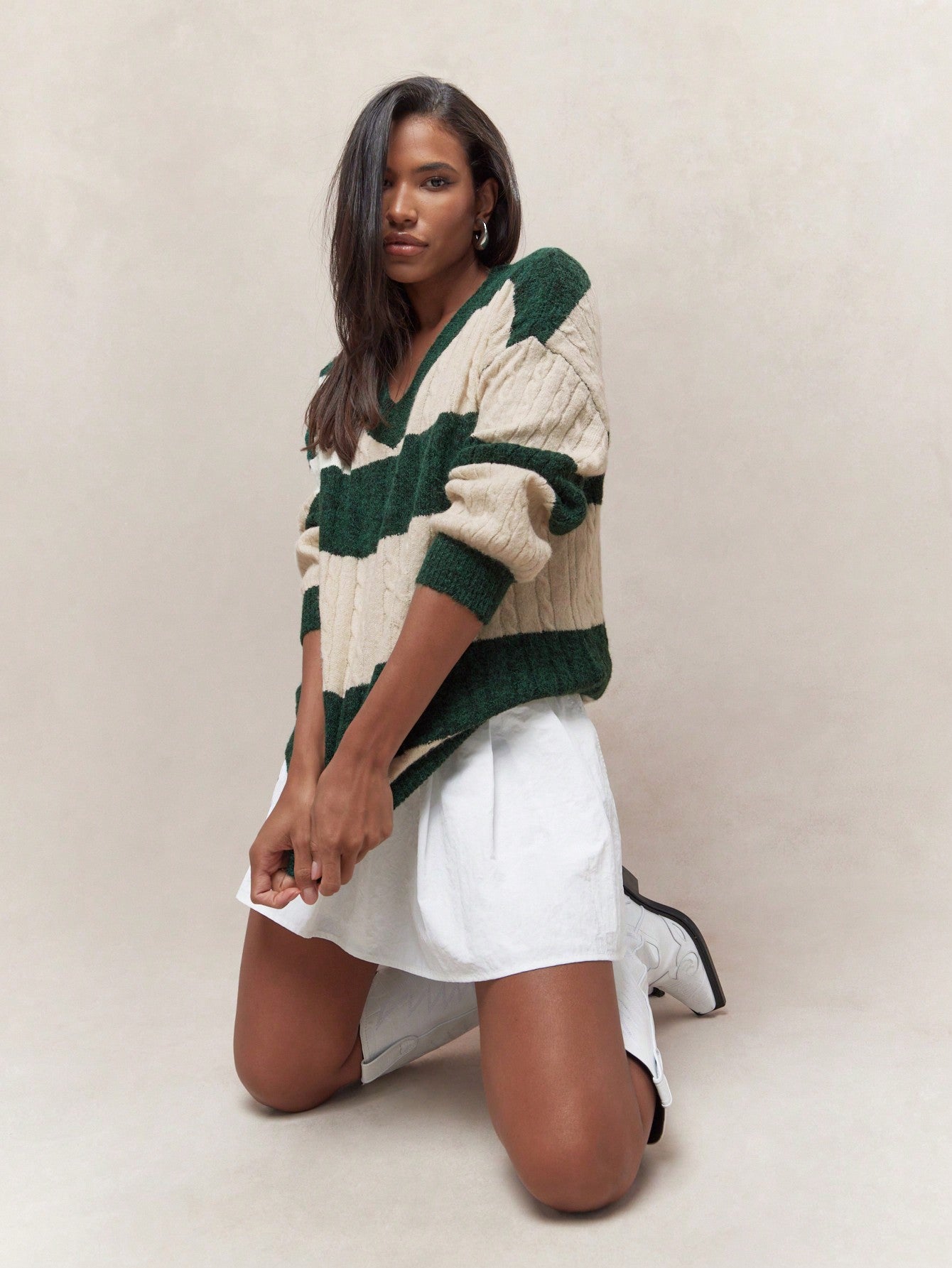 Meravant Color Block Sweater