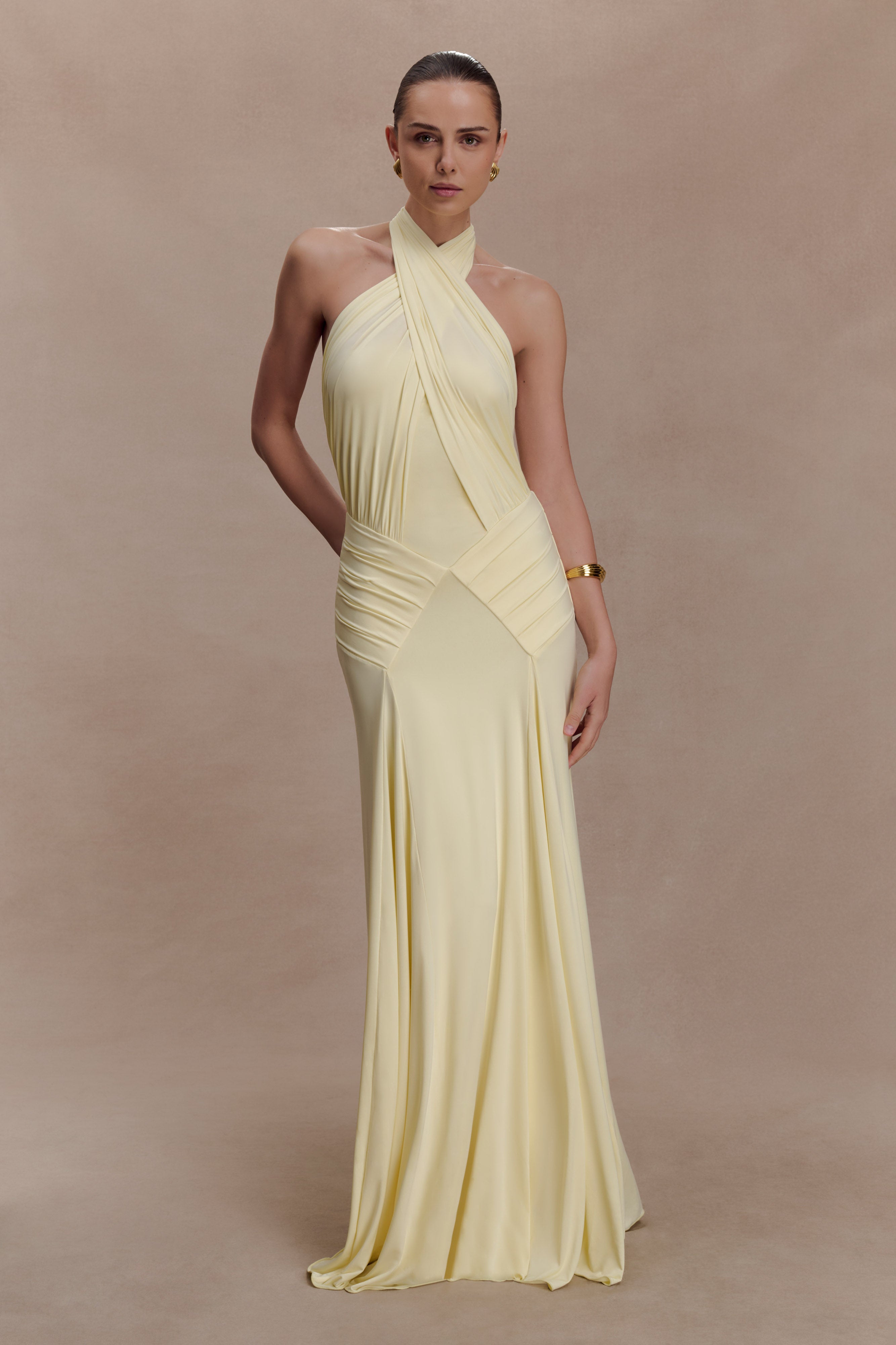 Solenne Drape Maxi