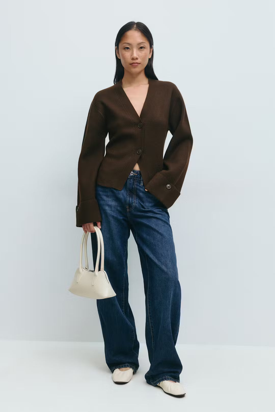 Meravant Sculpted Knit Cardigan