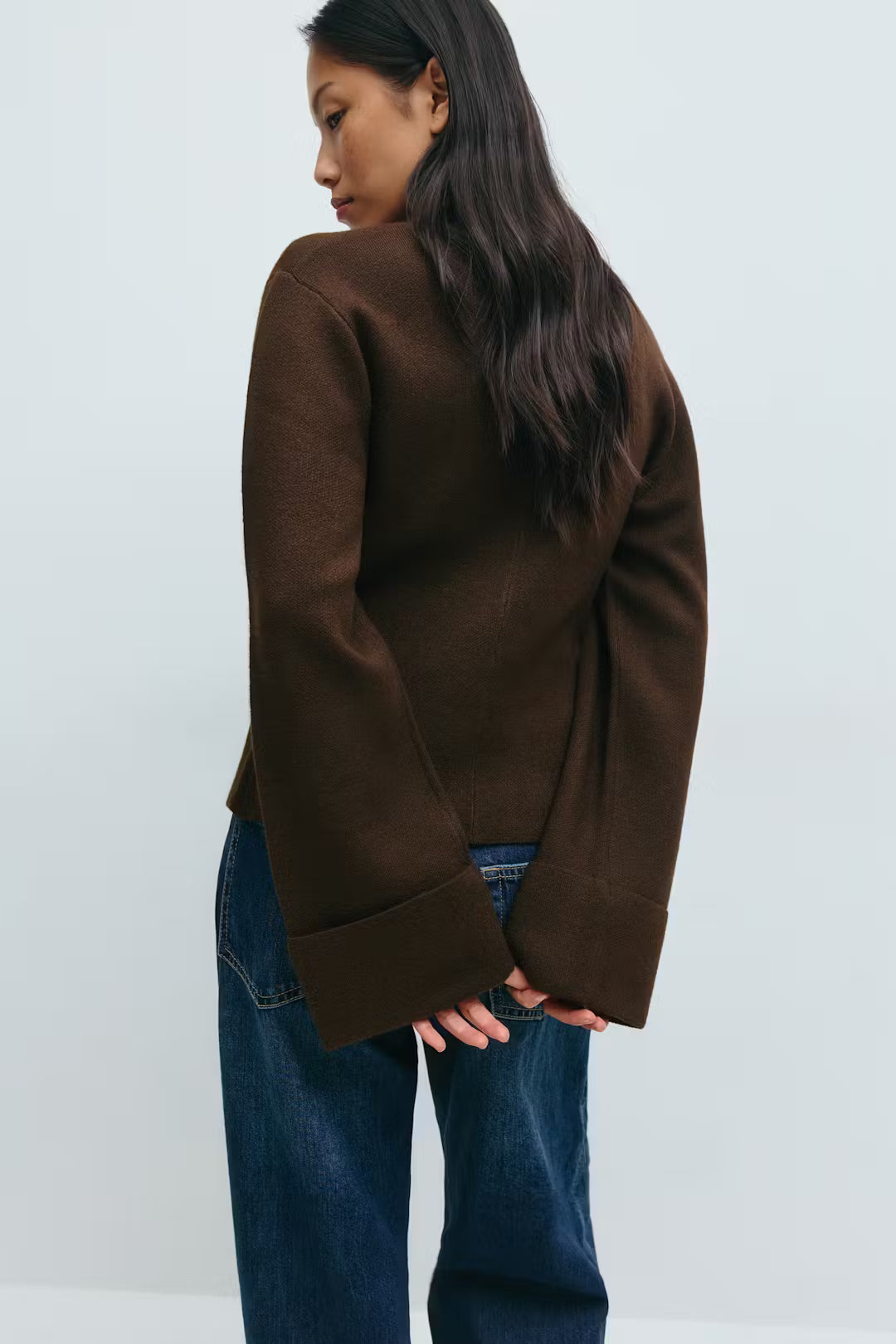 Meravant Sculpted Knit Cardigan