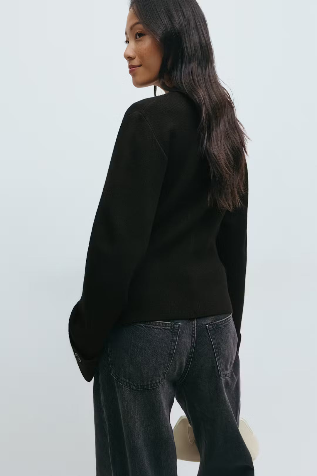 Meravant Knit Sculpt Cardigan