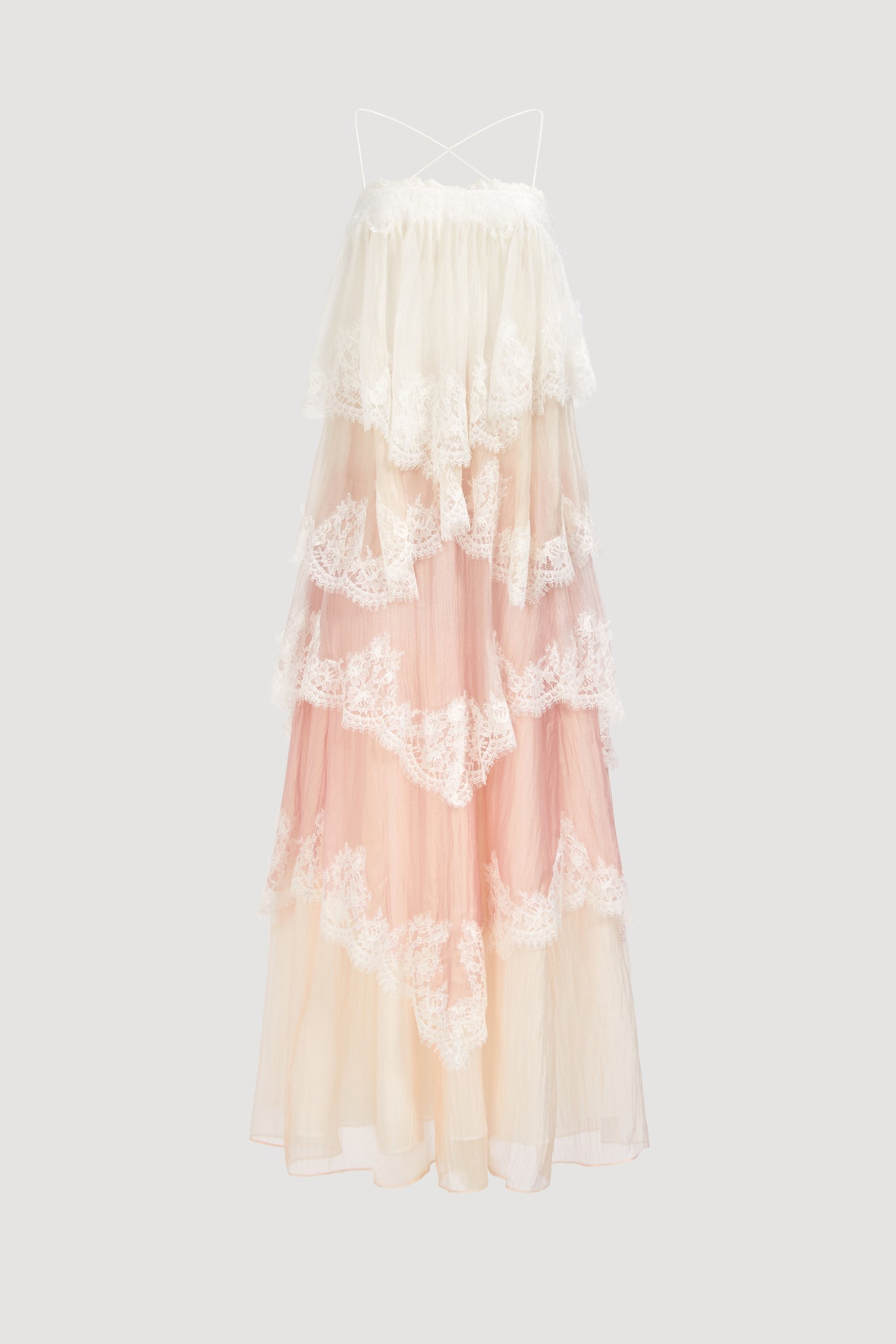 Marielle Lace Tier Maxi