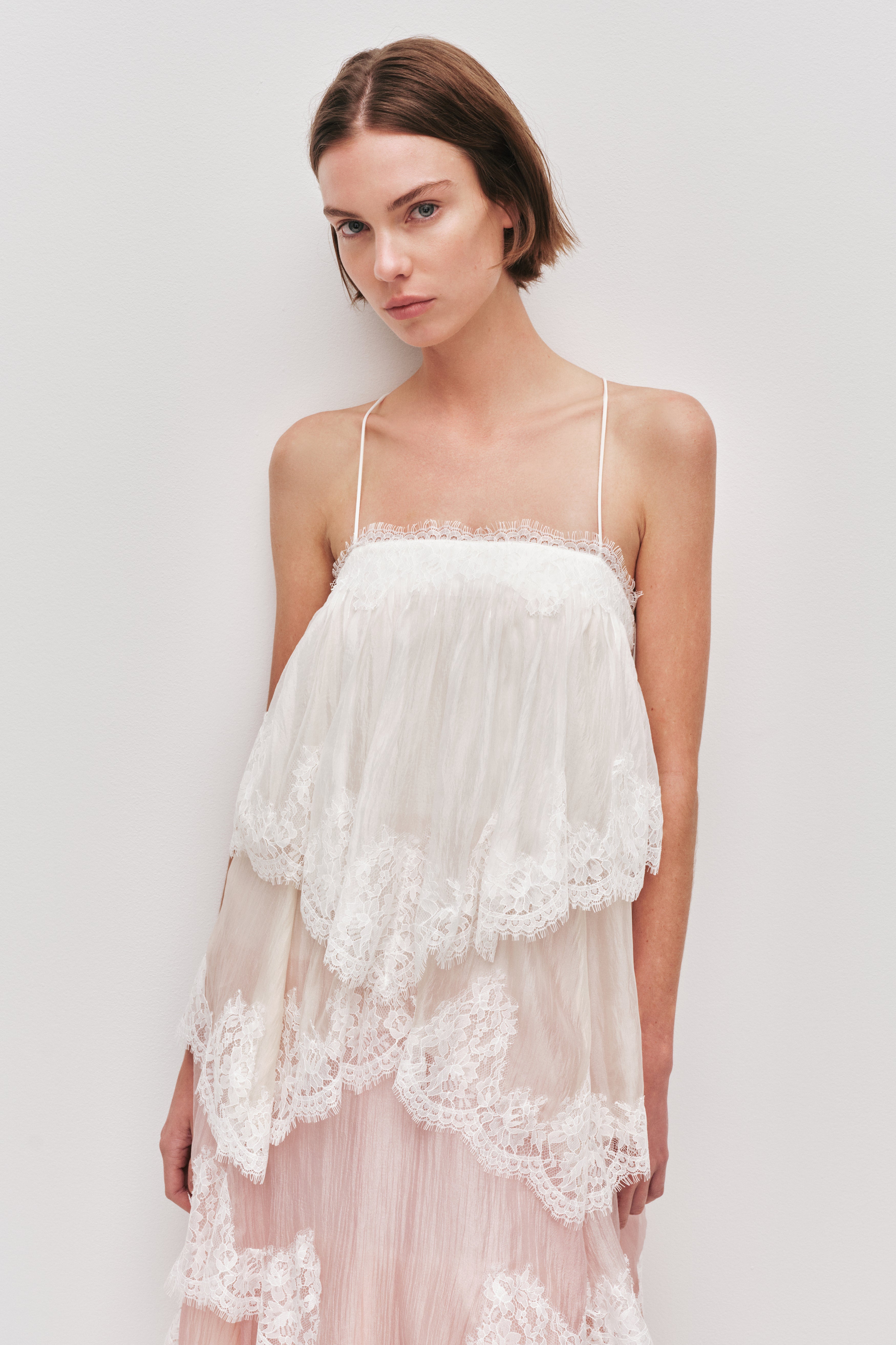 Marielle Lace Tier Maxi