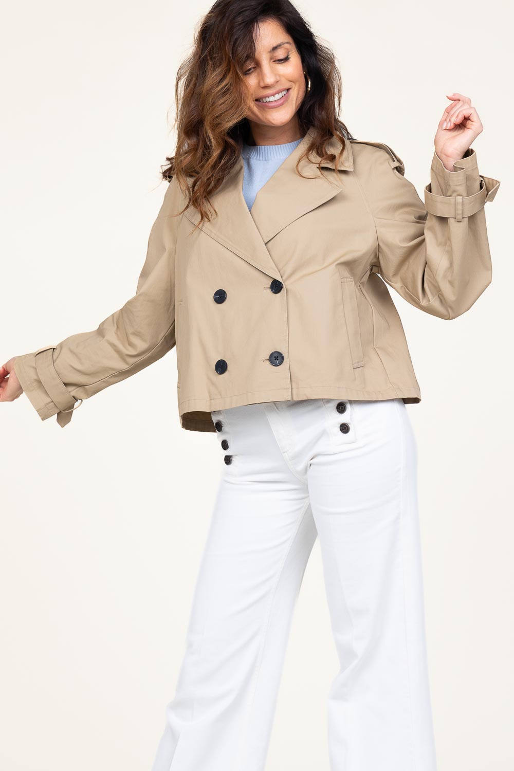 Meravant Autumn Dawn Trench