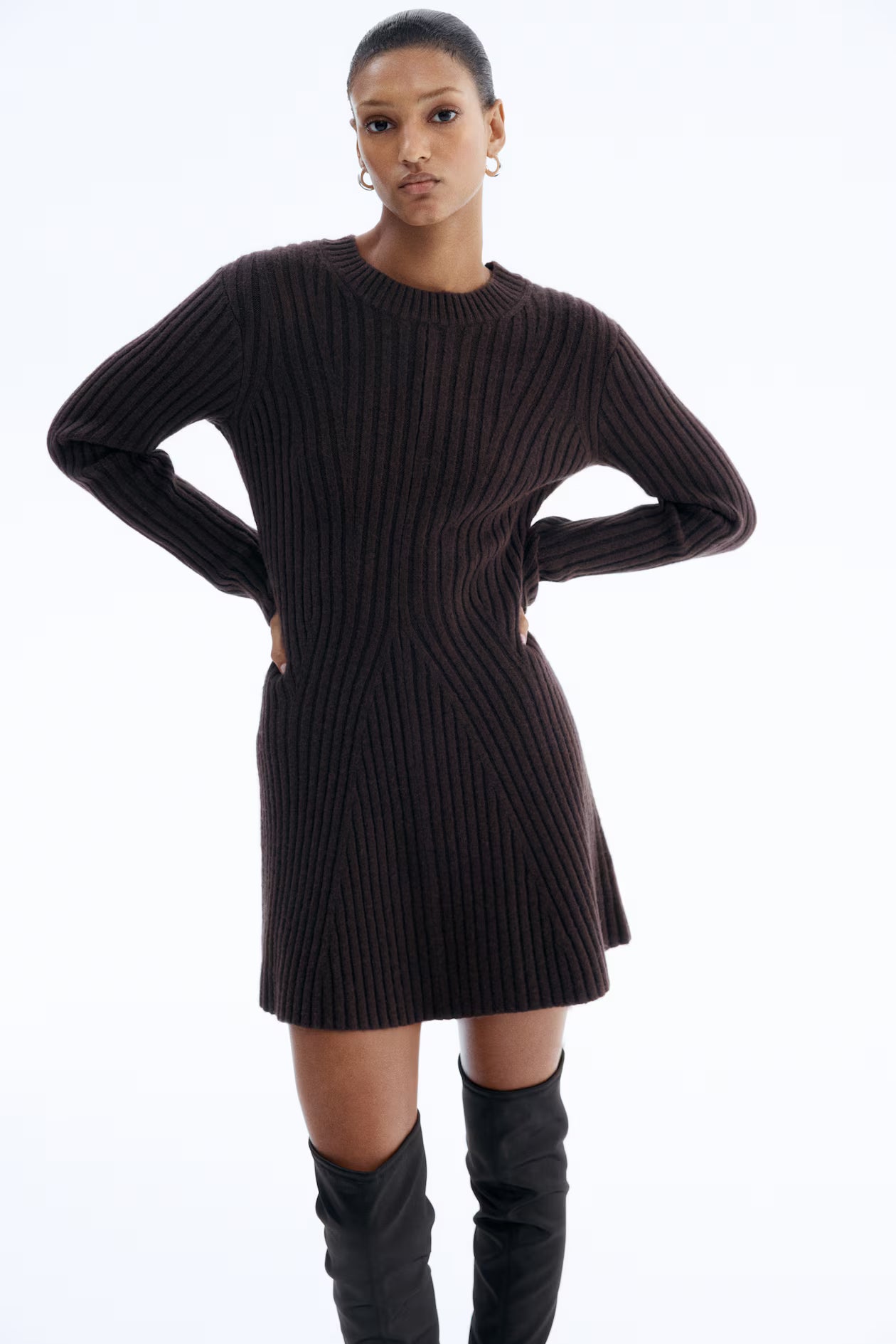Cozy Ribbed Dress