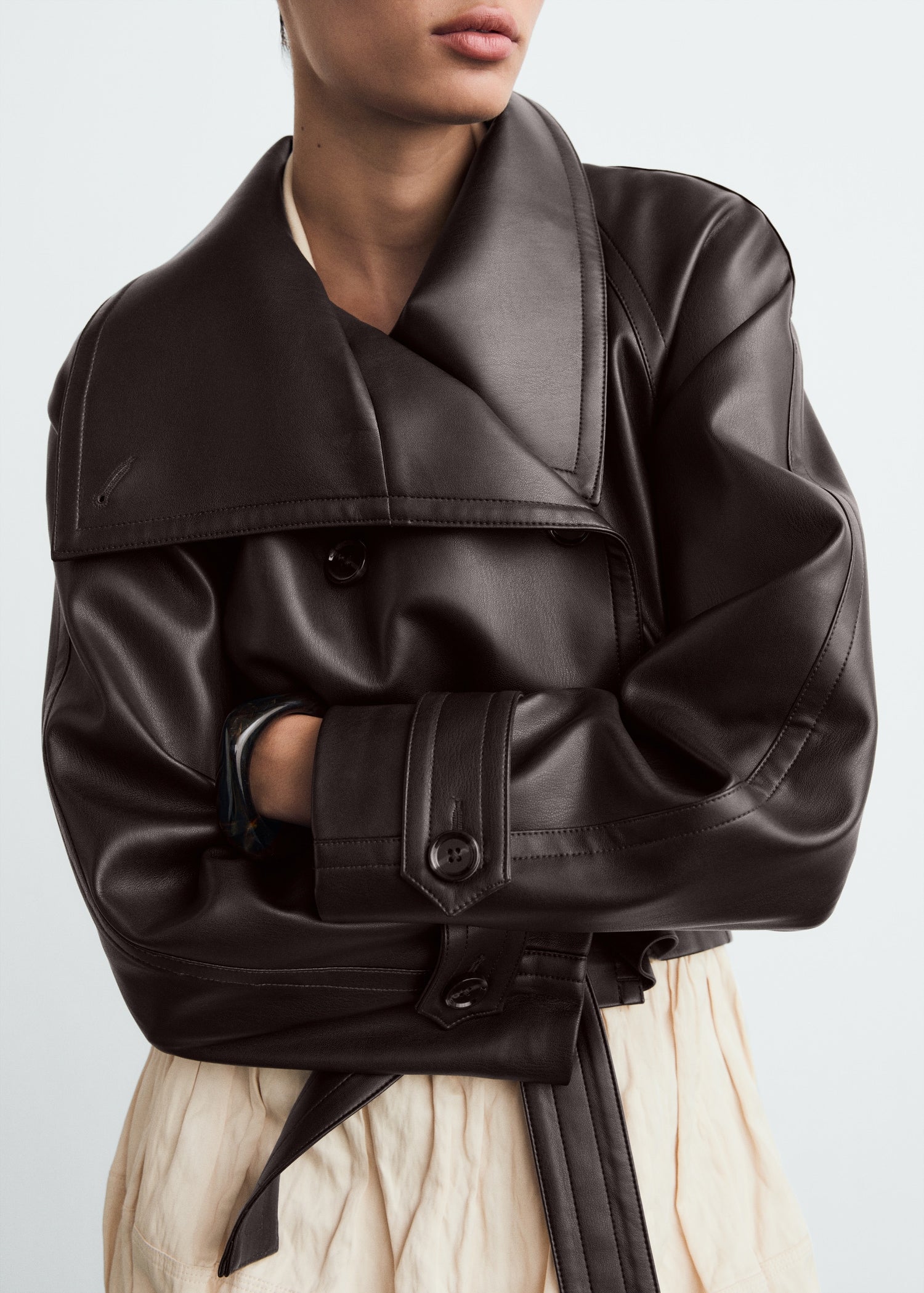 Meravant Maxi Lapel Coat