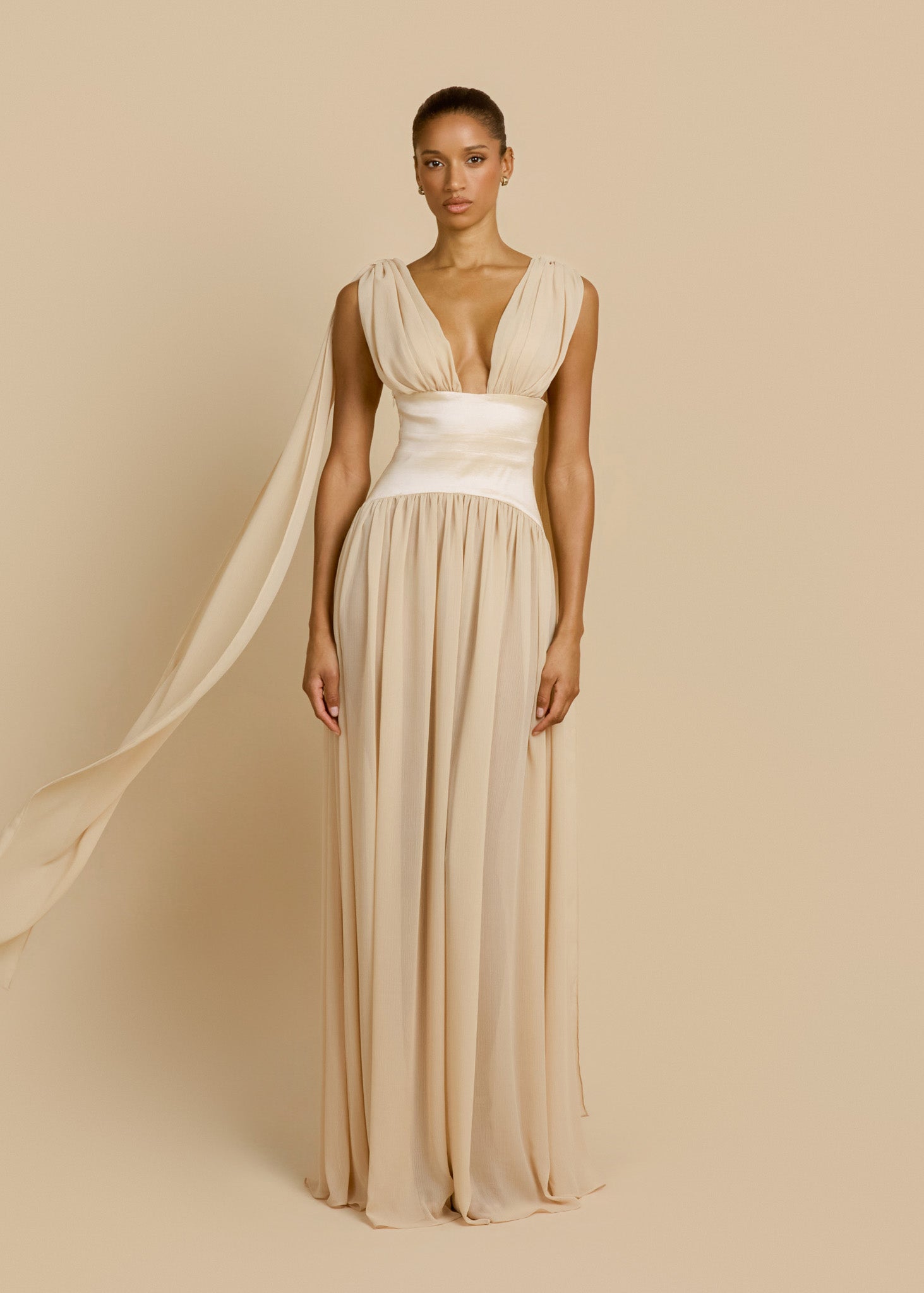 Isabella Draped Maxi